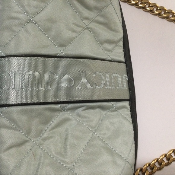 Juicy Couture Quilted Green Shoulder Bag - Picture 2 of 13